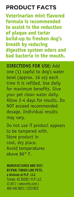 Vet Worthy Sparkling Breath - Vet Worthy Sparkling Breath, 8 oz  