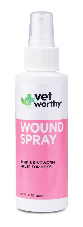 Vet Worthy Wound Spray for Dogs, 4 oz -   