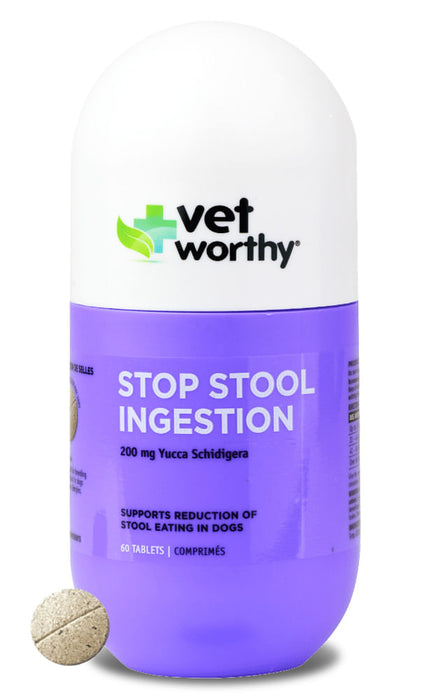 Vet Worthy Stop Stool Ingestion Chewables for Dogs, Liver - Vet Worthy Stop Stool Ingestion Chewables for Dogs, Liver Flavored/60 ct  