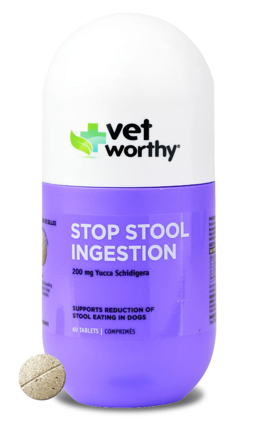 Vet Worthy Stop Stool Ingestion Chewables for Dogs, Liver - Vet Worthy Stop Stool Ingestion Chewables for Dogs, Liver Flavored/60 ct  