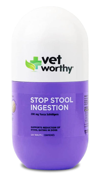 Vet Worthy Stop Stool Ingestion Chewables for Dogs, Liver - Vet Worthy Stop Stool Ingestion Chewables for Dogs, Liver Flavored/120 ct  