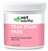 Vet Worthy Tear Stain Pads for Dogs, 90 ct -   