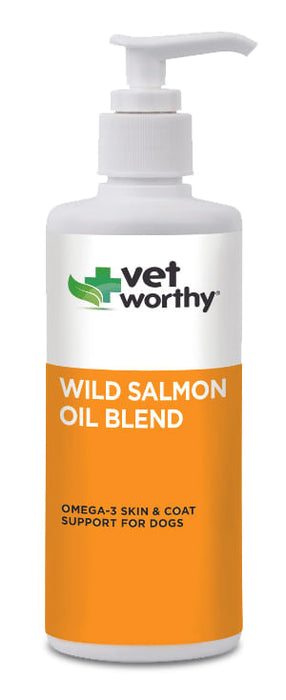 Vet Worthy Wild Alaskan Salmon Oil Blend for Dogs - Vet Worthy Wild Alaskan Salmon Oil Blend for Dogs, 8 oz  