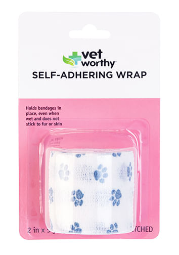 Vet Worthy Self-Adhering Wrap - Vet Worthy Self-Adhering Wrap, Paws  