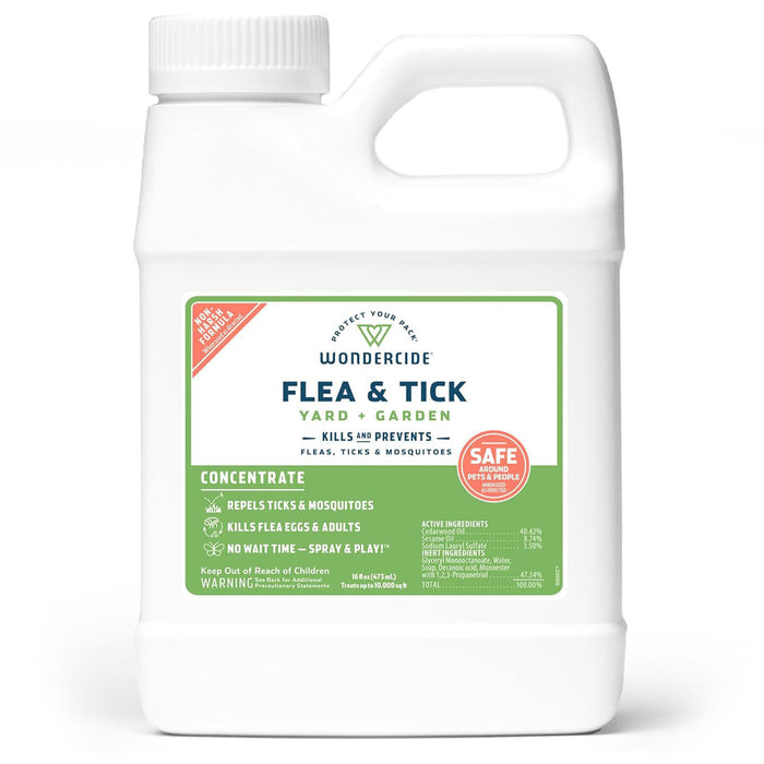 Wondercide Flea, Tick & Mosquito Control Concentrate for Yard + Garden - 16 oz.