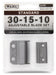 Wahl Adjustable (30-15-10) Blade Set -   