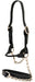 Classic Rounded Cattle Show Halter, Medium - Black  