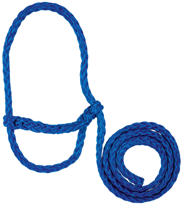 Weaver Leather Sheep & Goat Poly Rope Halter - Blue  