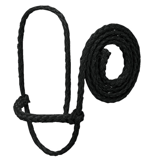 Weaver Leather Sheep & Goat Poly Rope Halter - Black  