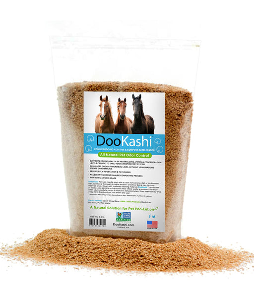 DooKashi Equine Bedding Additive & Compost Accelerator - 2 lb DooKashi For The Stable  