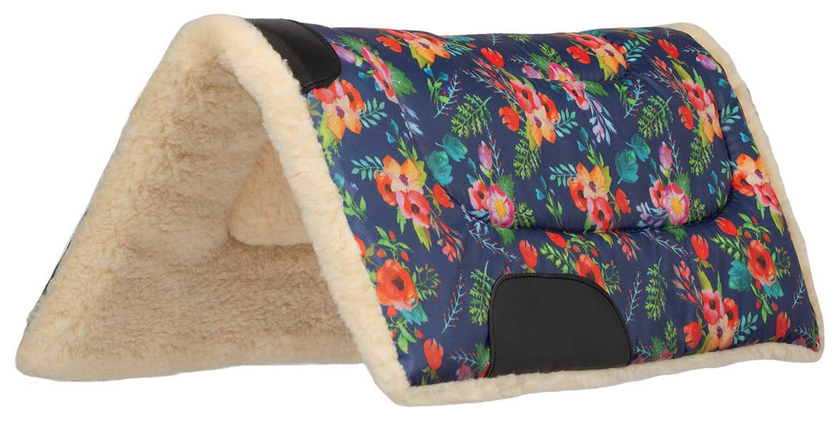 Weaver Floral Pony Saddle Pad -   