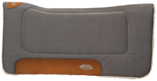 Weaver Contoured Cordura Saddle Pad, 32" x 32" - Gray  