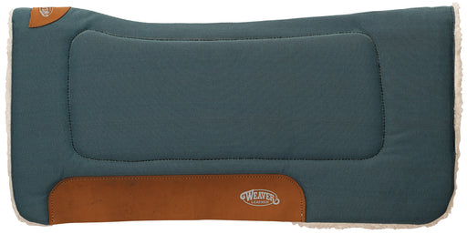 Weaver Contoured Cordura Saddle Pad, 32" x 32" - Blue  