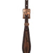 Weaver Western Floral Sliding Ear Headstall Color Brown