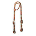 Weaver Patterned Nylon Sliding Ear Headstall Color Lost Creek