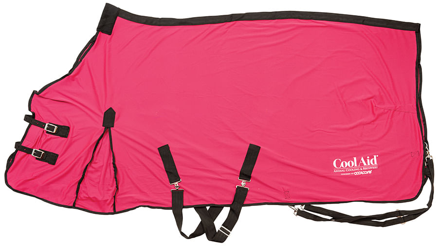 Coolcore Equine Cooling Blanket - Pink 84 in 