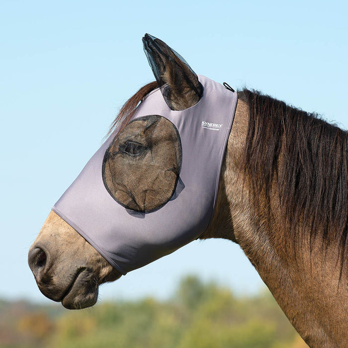 Coolcore Cooling Fly Mask - Graphite Medium 