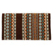Weaver New Zealand  Wool Show Saddle Blanket Color Chestnut, Buckskin & Turquoise