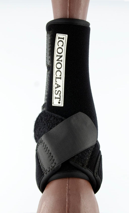 Iconoclast Front Orthopedic Support Boots - Black Large 