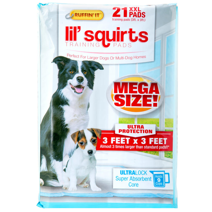 Lil' Squirts Mega Size Training Pads, XXL -   