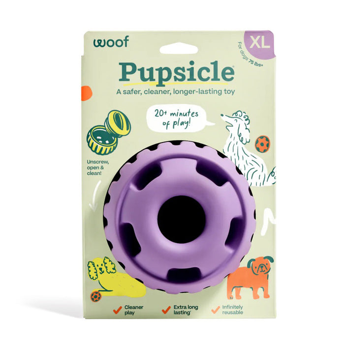 Pupsicle Treat Dispensing Dog Toy – Interactive, Long-Lasting Chew & Puzzle Toy for Dogs