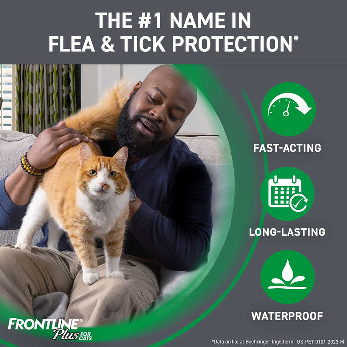 Frontline Plus for Cats - 3 pack Frontline Plus for Cats  