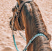 WhinneyWear Hand Braided Reins, 8' - Tropical  