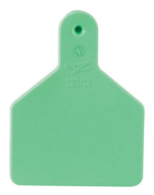 Z Tags Blank Ear Tags (Calf), 25 count - Green  