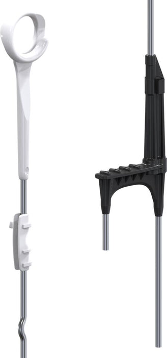 HD MULTI WIRE RING TOP POST WHITE  