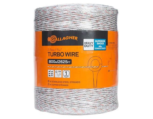 TURBO WIRE WHITE 2624’  (3/32”, 2.5MM)  