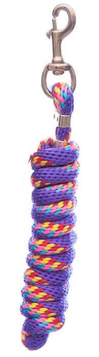 Nylon Lead Rope, 8' - Purple  