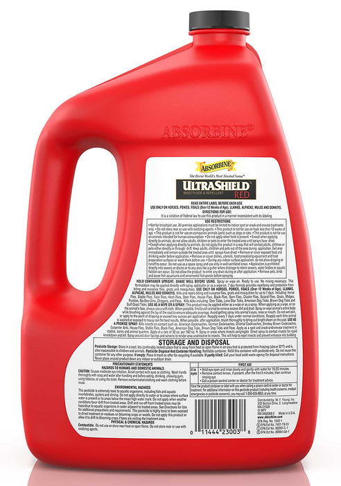 UltraShield Red Insecticide & Repellent - UltraShield Red, gallon  