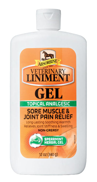 Absorbine Veterinary Liniment Gel - 12 oz Veterinary Liniment Gel  