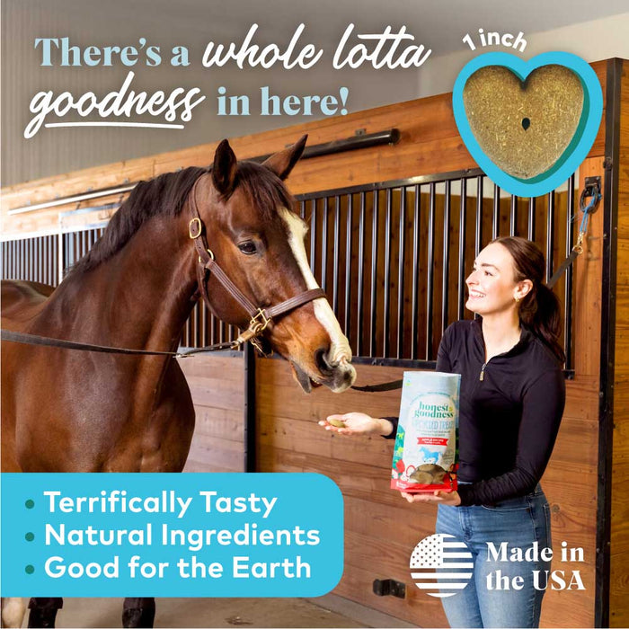 Honest To Goodness Upcycled Horse Treats – Apple Size 2 lb bag