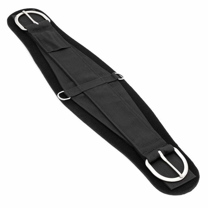 Jeffers Heavy-Duty Western Neoprene Roping Cinch with Stainless Steel Hardware