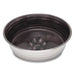 Stainless Steel Pet Food Bowls - Charcoal Large 