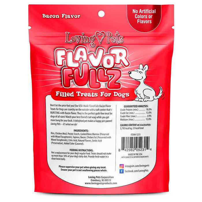 Flavorfullz Dog Treats - Bacon  