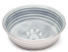 Stainless Steel Pet Food Bowls - Gray Medium 