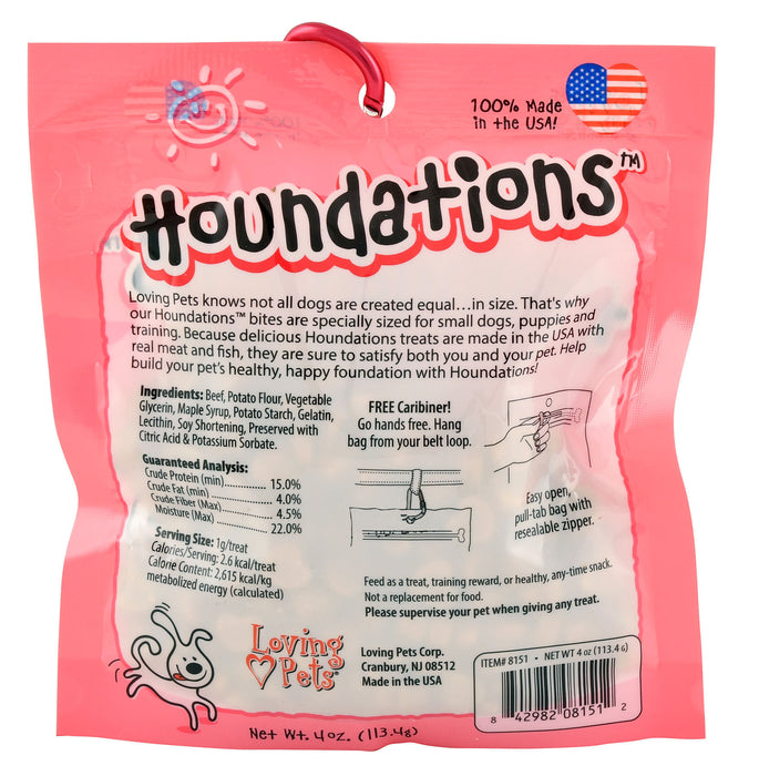 Houndations Small Dog Training Treats, 4 oz - Duck  