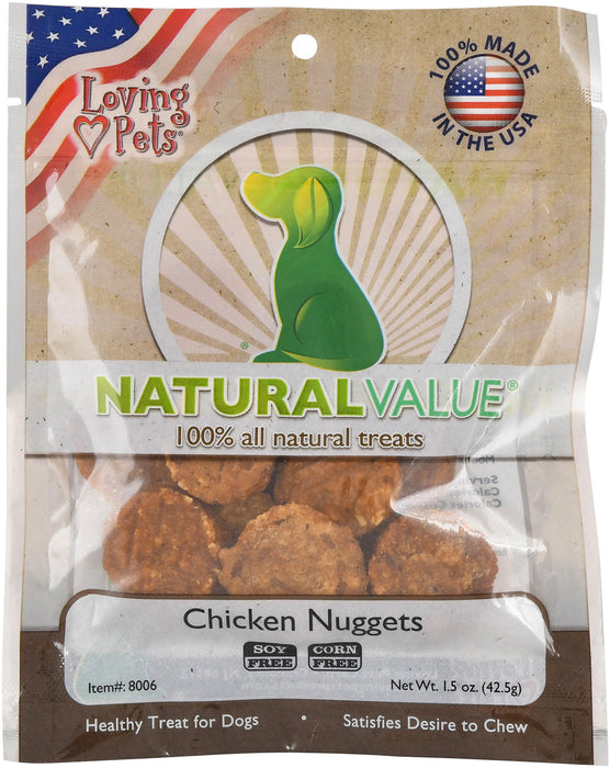 NaturalValue 100% Natural Treats - Chicken Nuggets  