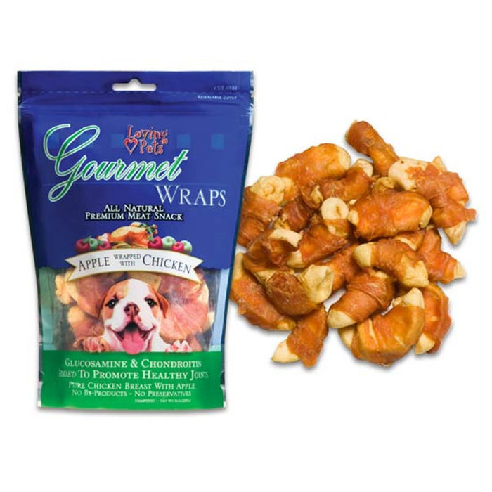 Gourmet Wraps Healthy Dog Treats with Glucosamine & Chondroitin