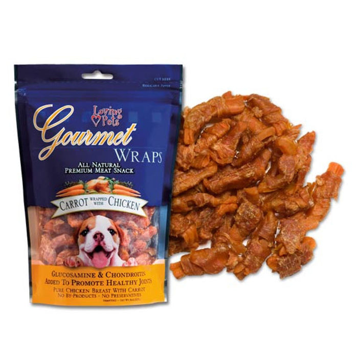 Gourmet Wraps Healthy Dog Treats with Glucosamine & Chondroitin