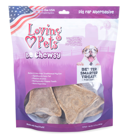 Loving Pets Be Chewsy Pig Ears, 4pk - Loving Pets Be Chewsy Pig Ears, 10pk  