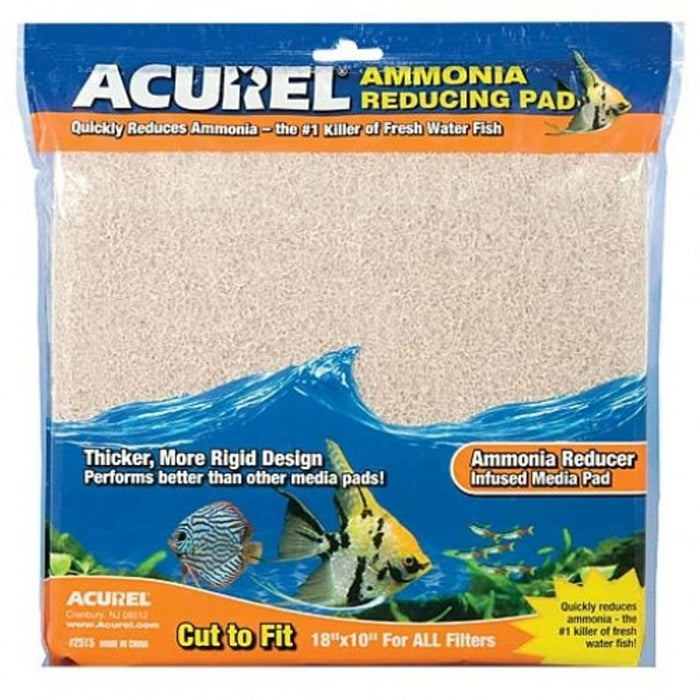 Ammonia Remover Infused Media Pad 10" x 18", Tan -   