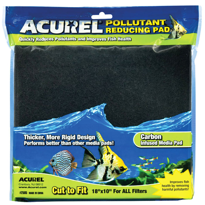 Acurel Carbon Infused Media Pad 10" x 18", Black -   