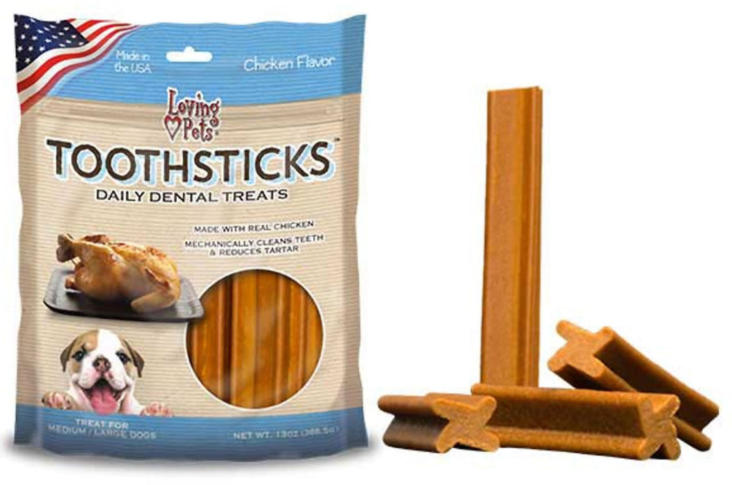 Toothsticks Dental Sticks, 13 oz - Large Chicken 