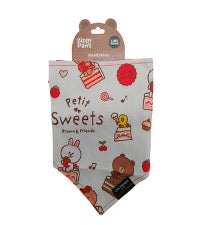 Zippy Paws Pet Bandana Color Petit Sweets