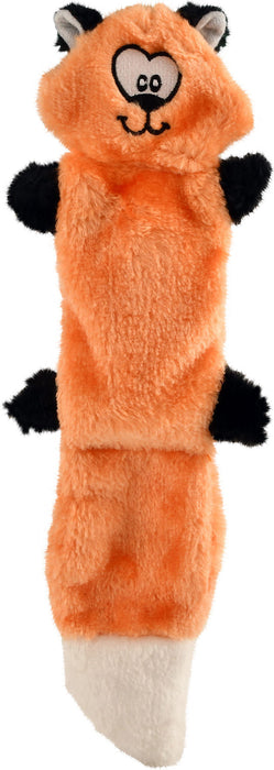 Zippy Paws Zingy "No-Stuffing" Plush Dog Toy - Fox  