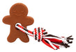 Zippy Paws ZippyTuff Teetherz - Brn Gingerbread Man  