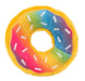 Donutz Rainbow Dog Toy - Donutz Rainbow, 7"  